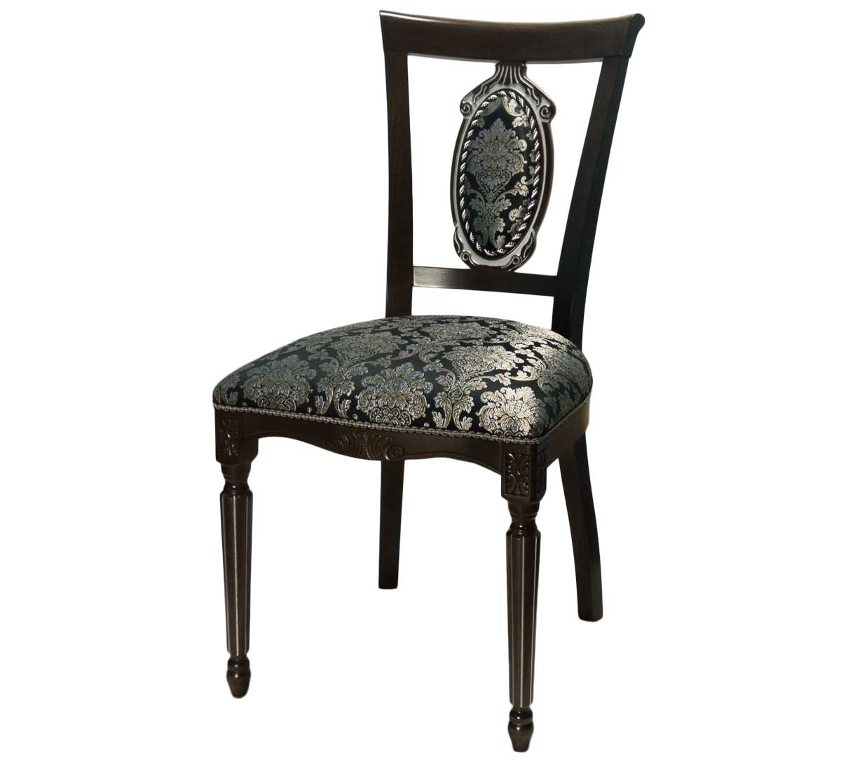 Черный деревянный стул (арт. М3341)