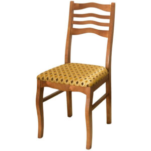 Деревянный стул для кухни сиденье ткань М3571