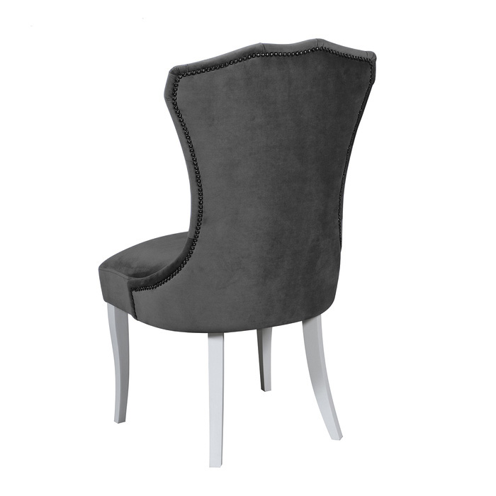 Дизайнерский стул для кухни, цвет серый (арт. М3446)