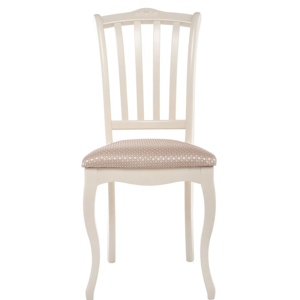 Деревянный стул бежевый, массив бука (арт. М3658)