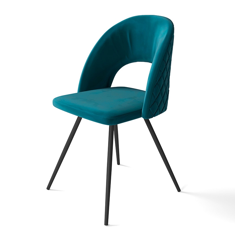 Стильный стул для кухни, цвет зеленый (арт. М3410)