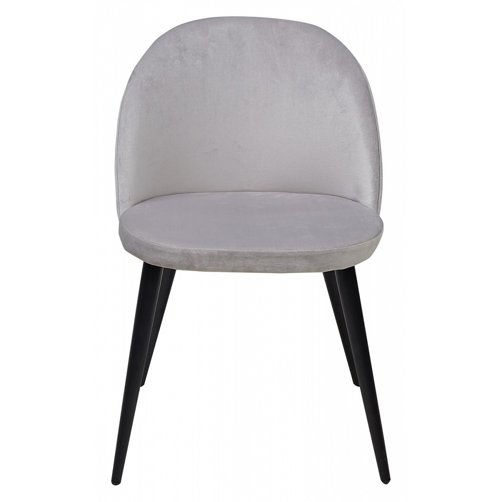 Мягкие стулья для гостиной, велюр серый (арт. М3451)
