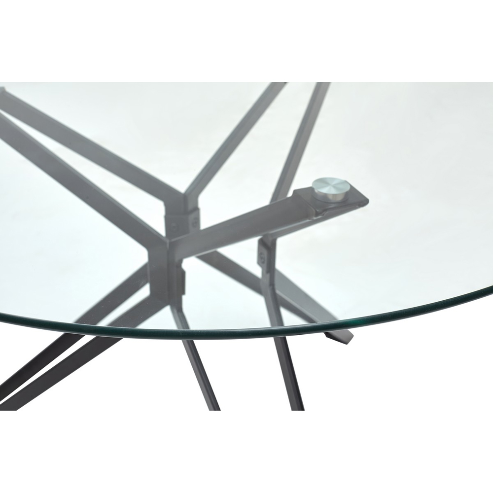 Стол VENETO, круглый 110 см., стеклянный, нераздвижной (арт. М4478)