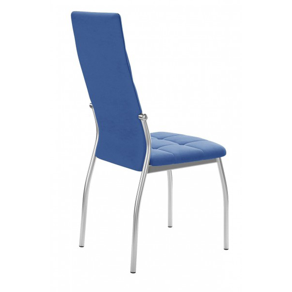 Недорогой металлический стул с мягким сиденьем и спинкой (арт. М3618)