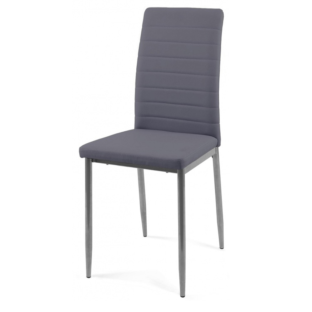 Недорогой металлический стул с мягким сиденьем (арт. М3586)