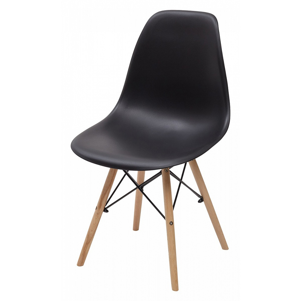 Черный пластиковый стул для кухни (арт. М3414)