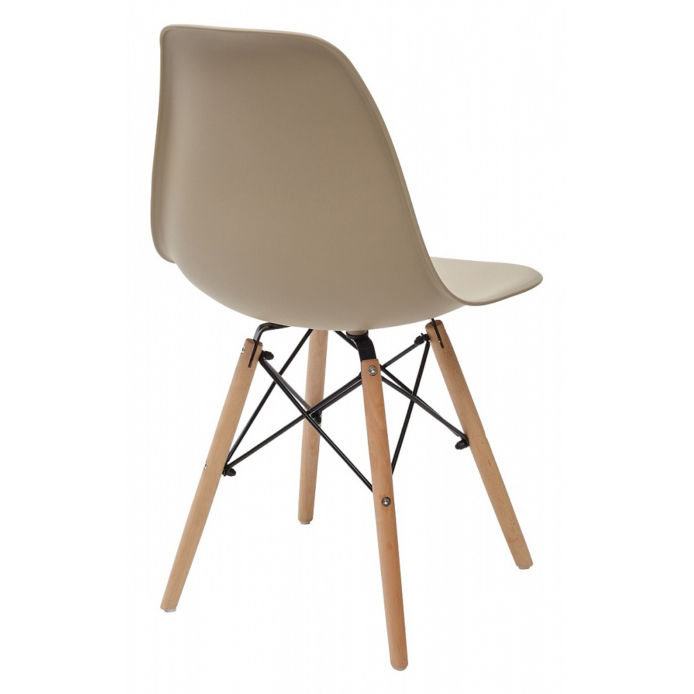 Недорогой пластиковый стул, цвет нуга (арт. М3416)