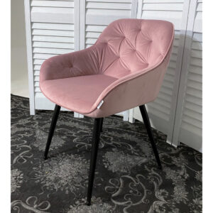 Розовый стул кресло М3609