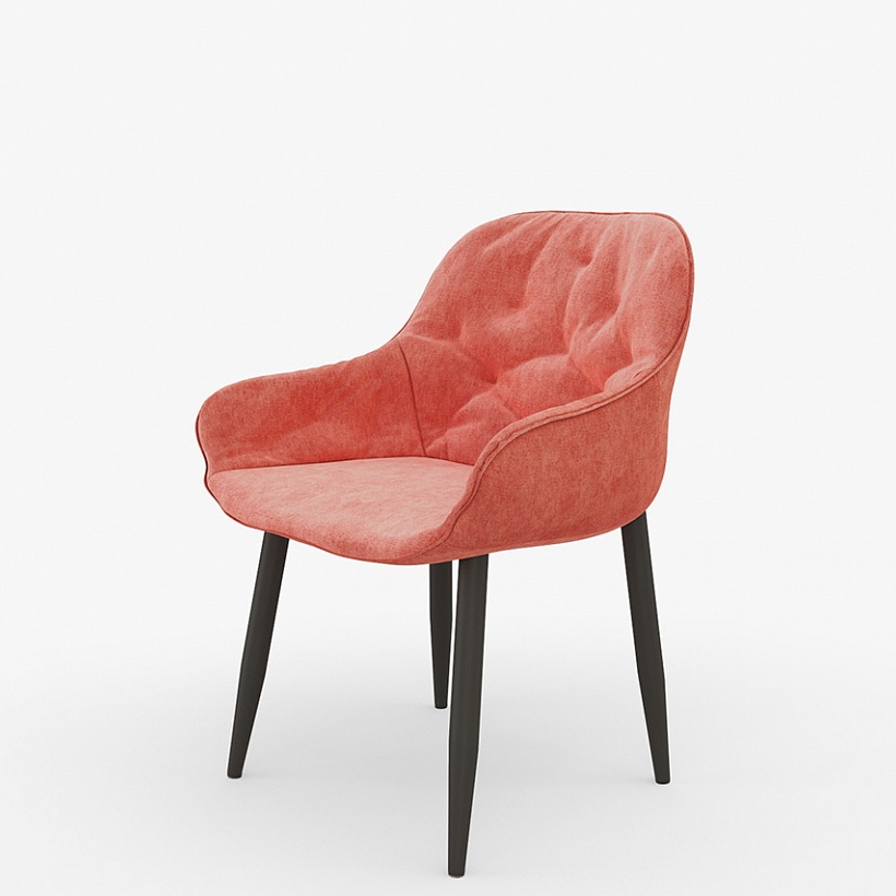 Мягкий стул розового цвета Фьюжн (арт. М3406)