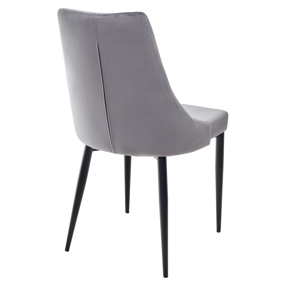 Кухонный стул, серый, мягкий (арт. М3509)