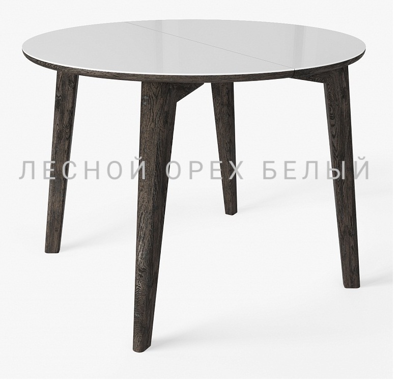 Стол круглый без стекла, раздвижной 100-140 см. (арт. М4440)
