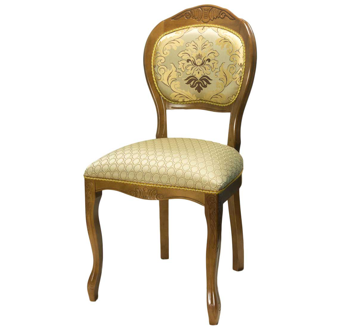 Кухонный стул в стиле классика, цвет орех С-10 (арт. М3293)