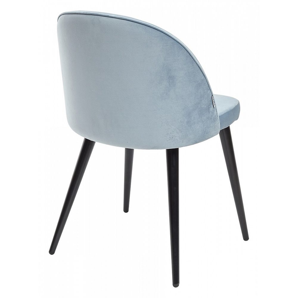 Голубой стул для кухни, ткань велюр (арт. М3454)