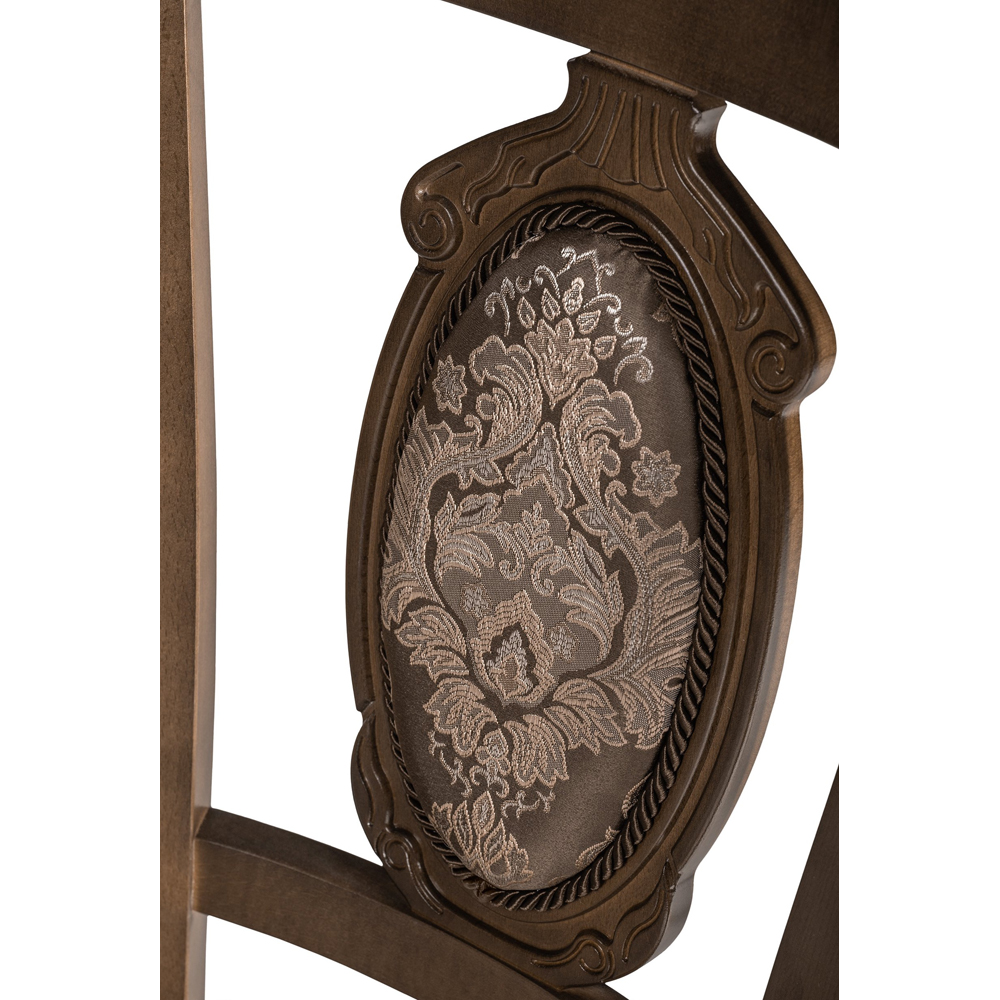 Изящный деревянный стул с мягкой вставкой на спинке (арт. М3673)