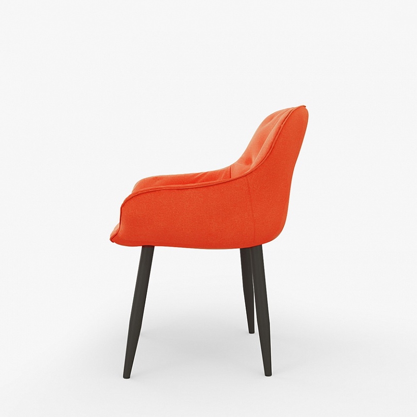 Интерьерный красный стул для кухни (арт. М3405)