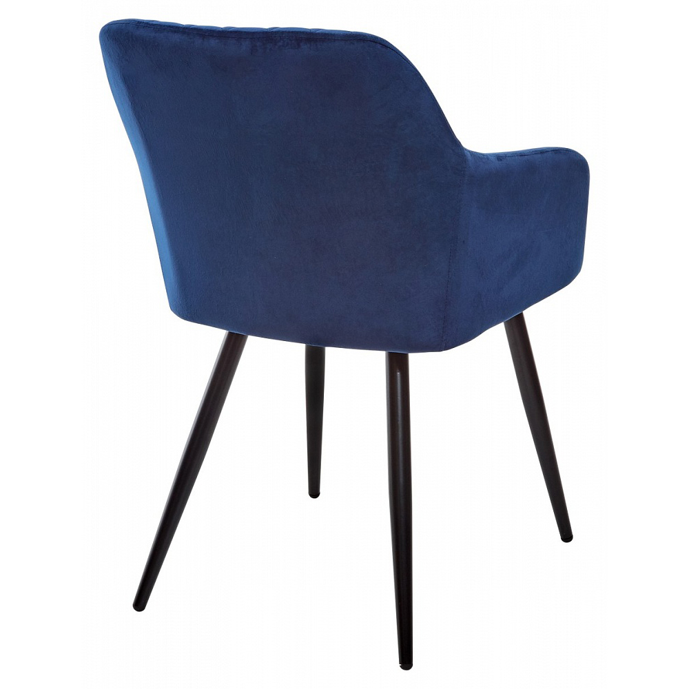 Кресло синего цвета, обивка — велюр (арт. М3458)