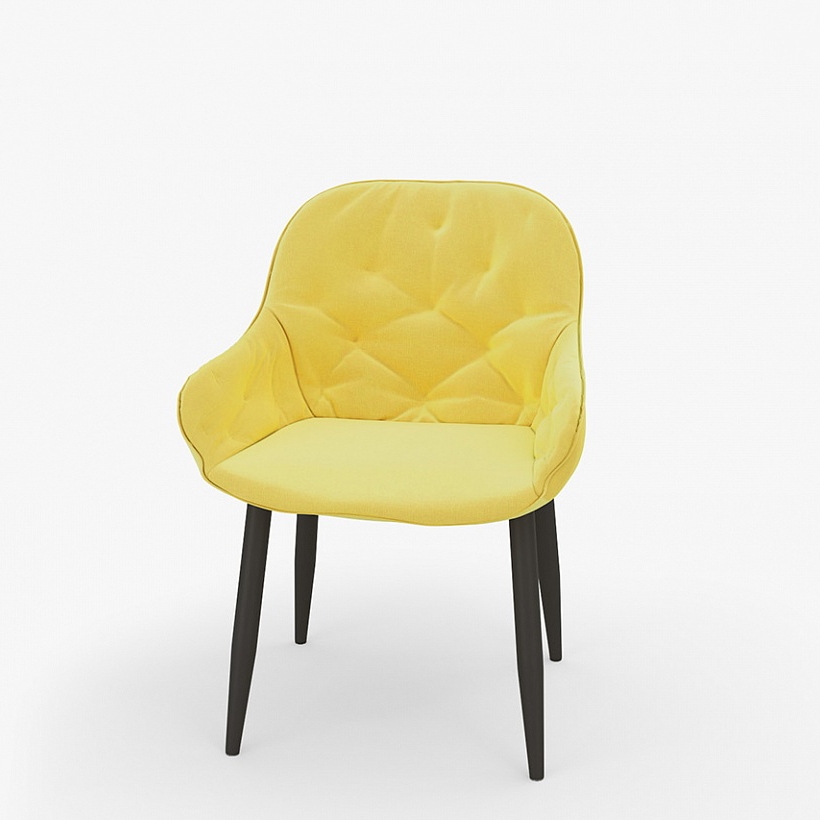 Современный желтый стул для кухни (арт. М3407)